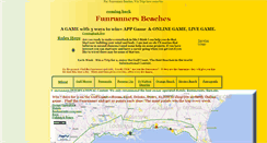 Desktop Screenshot of funrunnersbeaches101.com
